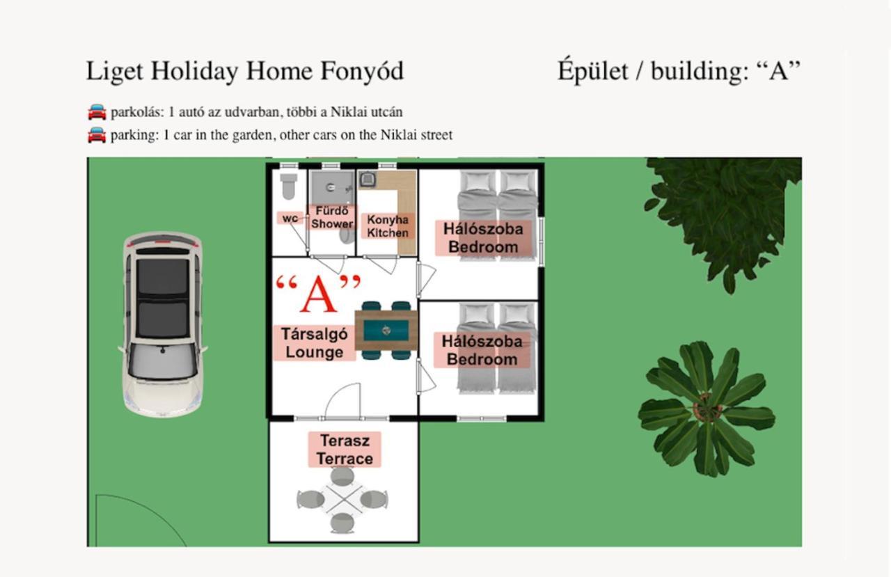 Liget Holiday Home Фоньод Экстерьер фото